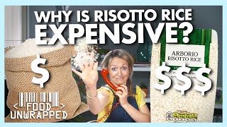 Why is Risotto Rice More Expensive Than Regular Rice  Food Unwrapped [upl. by Stahl979]