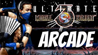 Ultimate Mortal Kombat 3  Kitana  Arcade  Playthrough [upl. by Reidar967]