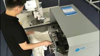 SCT450 Fully Automatic Curtain Pinch Pleating Machine [upl. by Aihsik772]