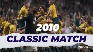 FULL REPLAY  2010 Bledisloe Cup G4 Wallabies vs All Blacks [upl. by Suilenrac]