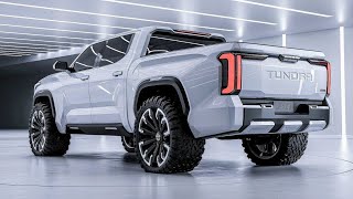 2025 Toyota Tundra White  Luxury Pickup Truck in Detail [upl. by Tratner290]