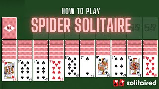 How to Play Spider Solitaire Winning Strategies [upl. by Spohr]