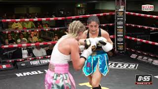 Marie Connan vs Kate Radomska Full Fight  IBO Intercontinental Title  Fight Town  1st July [upl. by Ahsetra459]