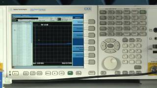 EMI Precompliance  N9000A CXA Signal Analyzer  Keysight Technologies [upl. by Meeki]