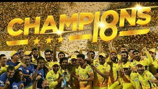 CSK 🔥 MS DHONI 👑 CHAMPION 2018👑 FAN SONG DJ MIX🎶🎶 [upl. by Ransell]