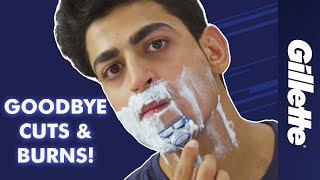 Best Razor for Sensitive Skin  Gillette SkinGuard  Gillette India [upl. by Omero]