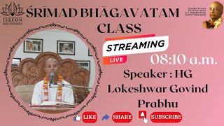 Srimad Bhagavatam Class  SB 5120  HG Lokeshwar Govind Pr  04122024  ISKCON Abids Hyderabad [upl. by Urata471]