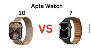 Apple Watch 7 VS Apple Watch 10 [upl. by Adikam]