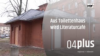 Aus einem ehemaligen Toilettenhäuschen soll ein Literaturcafé entstehen [upl. by Gnod346]