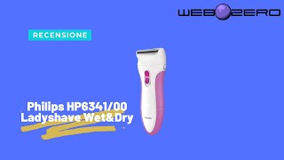 Recensione Rasoio Philips HP634100 Ladyshave WetampDry [upl. by Faunia]