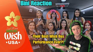 Bini  Cherry On Top  Reaction  LIVE ON WISH 1075 BUS [upl. by Arakat]