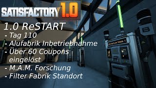 🔴 SATISFACTORY 10  ALUfabrik Inbetriebnahme  FICSIT Coupon  Satisfactory Livestream SpaceLove [upl. by Teryn425]