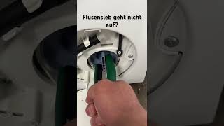 Flusensieb geht nicht auf [upl. by Maida]