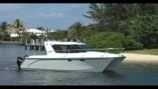 ArrowCat Power Catamaran  Boat Review [upl. by Nomaid]