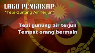 LAGU PENGAKAP LIRIK  TEPI GUNUNG AIR TERJUN [upl. by Heymann]