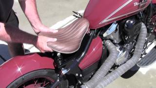 Kawasaki Vulcan 900 Bobber Kit Walkaround [upl. by Garnes191]