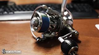 Van Staal VR150 Reel with 20 Braided Main Line [upl. by Nevek]