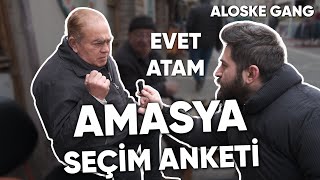 DUAYEN ALOSKE GANG İLE AMASYA SEÇİM ANKETİ [upl. by Sayce]