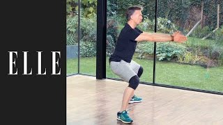 Les meilleurs exercices pour des cuisses fuselées 💪┃ELLE Fitness [upl. by Natan]