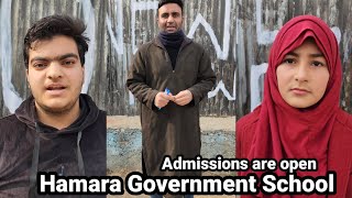 Hamare Government School Main Admissions Start Hogaye Hain  Admission For 2024 25 Session [upl. by Jule]