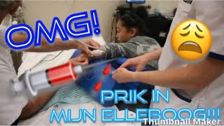 PRIK IN MIJN ELLEBOOG  KAYampDEV  VLOG [upl. by Rimidalg]