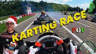 GO KART KZ ONBOARD RACE  Alberone [upl. by Jerol652]