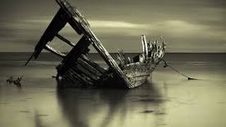 Kostas Karalis  spasmeno karavi broken ship with lyrics [upl. by Jacklin]