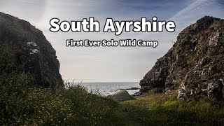 First Solo Wild Camp  South Ayrshire [upl. by Latonia]