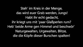 Kollegah  Der Indianer Lyrics HQ [upl. by Einafats127]