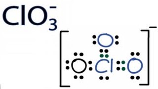 ClO3 Lewis Structure  How to Draw the Lewis Structure for ClO3 Chlorate Ion [upl. by Ener]