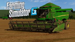 Colheita de soja e plantio de milho safrinha  Kalinoski Map V2  Farming Simulator 22 [upl. by Saturday]