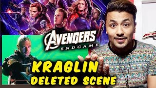 Avengers Endgame  Kraglins Scene Got CHOPPED From Final Cut [upl. by Oluap]