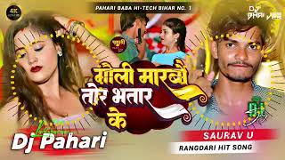 Bihari DJ music Sourabh Yadav Goli maro tor bhatra ke Golu Babu jamun ke jalva new song 2024 Nitish [upl. by Swirsky]