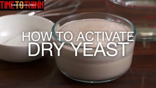 How to activate yeast  Right Way to Activate the Dry Yeast [upl. by Inaboy]