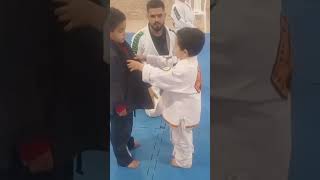 JIU JITSU INFANTIL ensinamento infantil academia ZARATE com professor Ramon [upl. by Katherin]