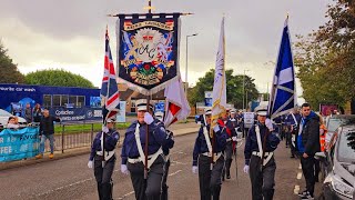 Airdrie Grenadiers Flute band at their parade 14thsep 2024 [upl. by Ayocal]