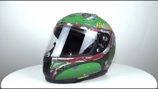 HJC RPHA11 Boba Fett Star Wars Helmet  ChampionHelmetscom [upl. by Llehsram]