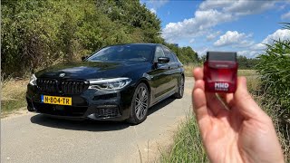 BMW 540i G30  LIVE TUNING on AUTOBAHN  STOCK vs STAGE 1 [upl. by Nnybor613]