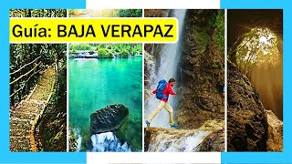 BAJA VERAPAZ  ¡GUÍA con lo MEJOR de GUATEMALA 😱🇬🇹 [upl. by Madaih904]