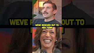 Andrew Schulz DENIED by Kamala Harris 😳 [upl. by Engdahl779]