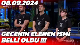 MasterChef Son Bölüm Kim Elendi  8 Eylül Veda Eden İsim [upl. by Marylinda]