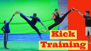 Taekwondo Kick training Gezish Taekwondo Yuri Boyka and Scoatt Adkins [upl. by Okomom]