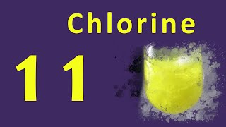 Chlorine  YellowGreen gas  Carl Wilhelm Scheele 1774 [upl. by Onitnatsnoc]