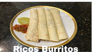 BURRITOS DE CARNE MOLIDA CON PAPAS [upl. by Lain]