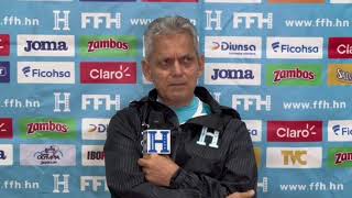 Conferencia de prensa con Reinaldo Rueda Seleccionador Nacional [upl. by Aicertap]