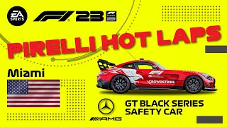 ad F1 23  MIAMI USA  Pirelli Hot Laps [upl. by Colner]