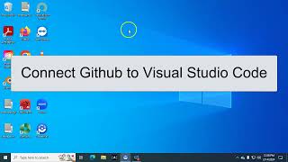 Connect Visual Studio Code with Github [upl. by Musihc433]