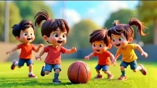 Ball song for toddlers amp nursery rhymessoccer songfootball song for kidsbabies song [upl. by Derril263]