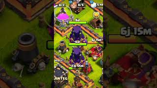 Wizard tower building completed clashofclans shorts coc youtubeshorts keepclashing subscribe [upl. by Barthel]