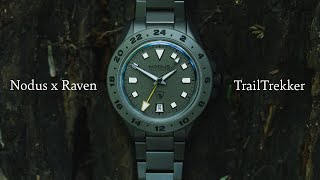 The Nodus x Raven TrailTrekker is a Rugged True GMT for the Masses [upl. by Ranzini]